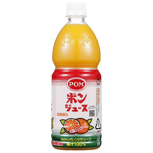 えひめ飲料 ポンジュース 800mlペットボトル×6本入【日本出荷】