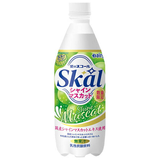 Minami Nippon Dairy Cooperative Squall Shine Muscat 500ml PET Bottles x 24 [Ships from Japan]