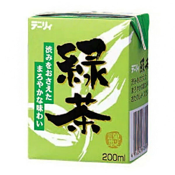 Minami Nippon Dairy Cooperative Dairy Green Tea 200ml paper pack x 24 bottles [shipped in Japan]