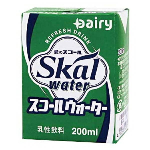 南日本酪農協同 スコールウォーター 200ml紙パック×24本入【日本出荷】