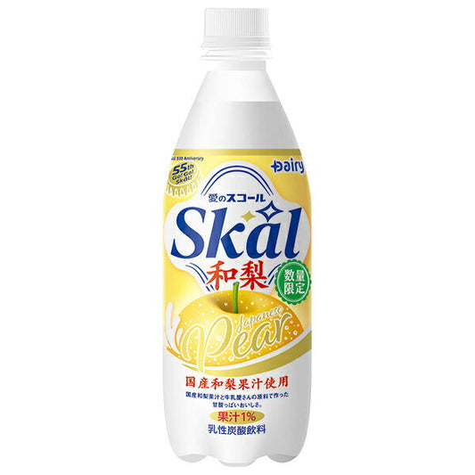 [Best before date 2026.09.04] Minami Nippon Dairy Cooperative Squall Japanese Pear 500ml plastic bottle x 24 pieces [Shipped in Japan]
