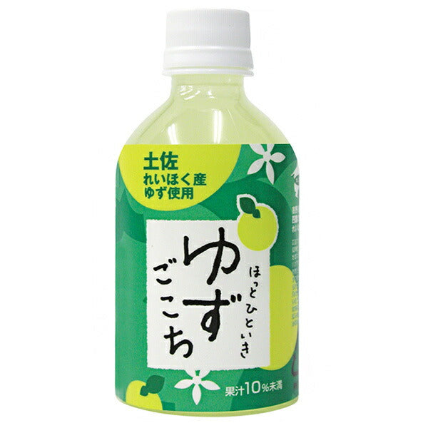 Sameura Foods Hotto Hitiki Yuzugokochi 280ml PET x 24 pieces [Shipped in Japan]
