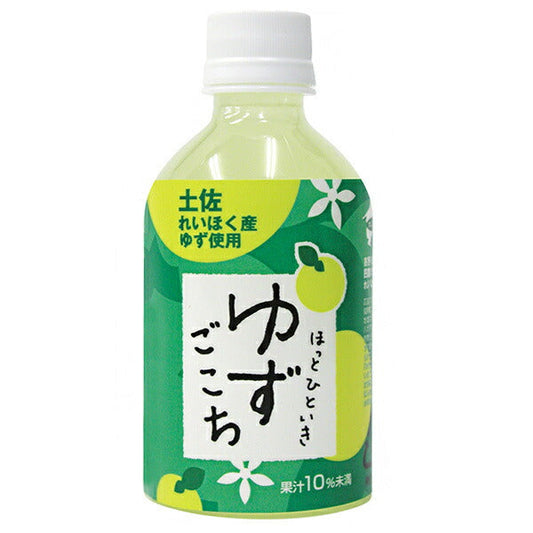 Sameura Foods Hotto Hitiki Yuzugokochi 280ml PET x 24 pieces [Shipped in Japan]