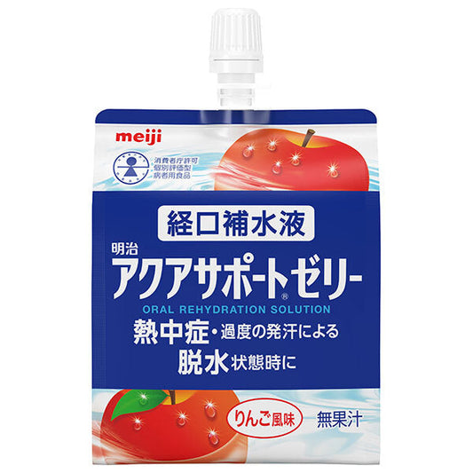 明治 アクアサポートゼリー 200gパウチ×24本入【日本出荷】