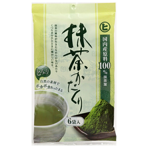 樋口製菓 抹茶かたくり 平袋 (20g×6袋)×20個入【日本出荷】