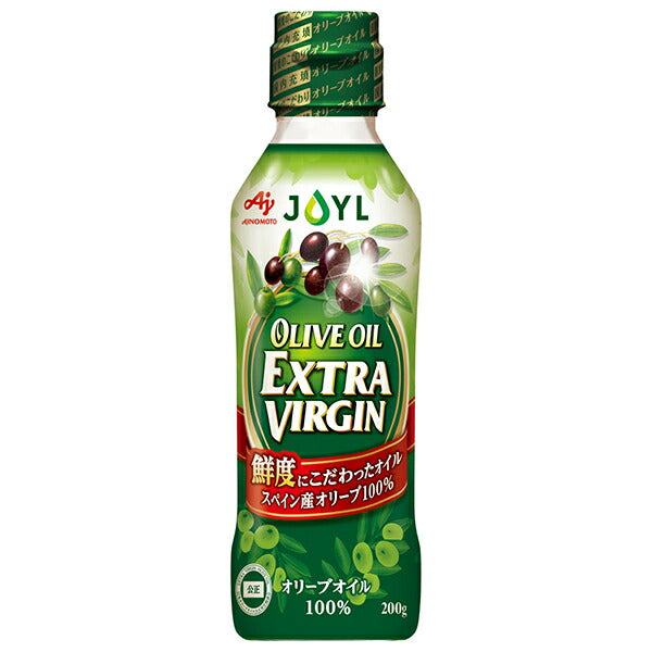 J-オイルミルズ AJINOMOTO オリーブオイルエクストラバージン 200g瓶×12本入【日本出荷】