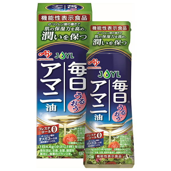 J-Oil Mills Mainichi Linseed Oil 90g PET bottles x 8 pieces [Shipped in Japan]