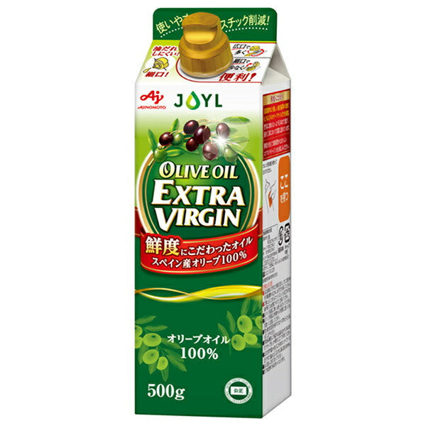 J-Oil Mills Olive Oil Extra Virgin 500g x 6 bottles [Shipped in Japan]
