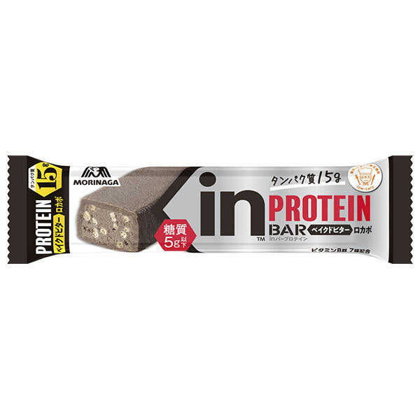 森永製菓 inバー プロテイン ベイクドビター 12本入【日本出荷】