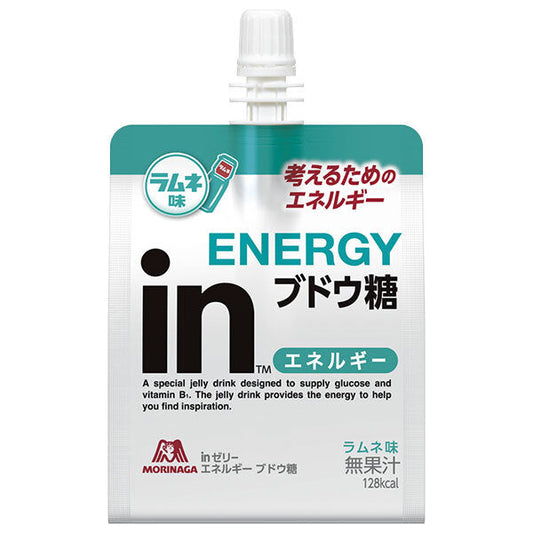 森永製菓 inゼリー エネルギー ブドウ糖 180gパウチ×36本入【日本出荷】