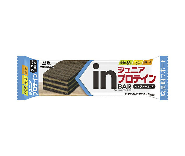 森永製菓 inバー ジュニアプロテイン ココア ×12本入【日本出荷】