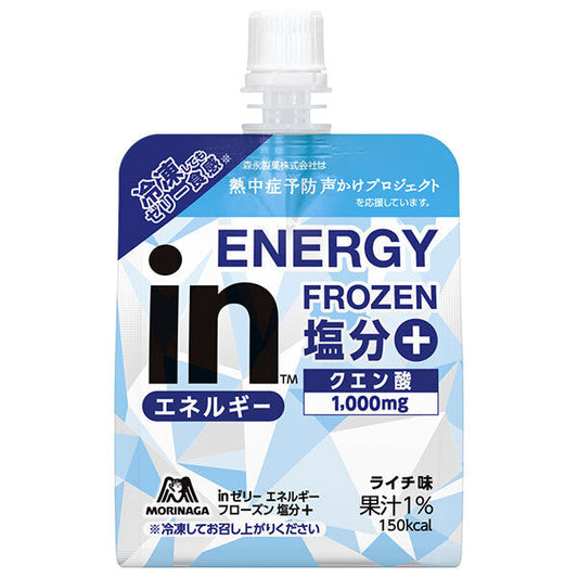 Morinaga & Co. in Jelly Energy Frozen Salt + 150g pouch x 36 pieces [Shipped in Japan]