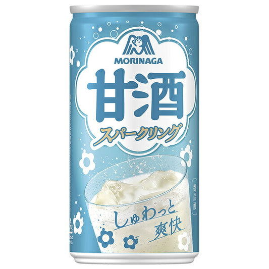 森永製菓 スパークリング甘酒 190ml缶×30本入【日本出荷】