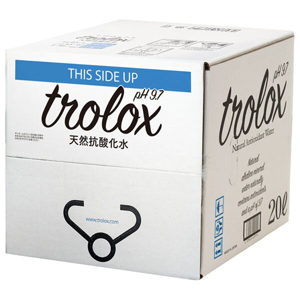 トロロックス 天然抗酸化水 Trolox(トロロックス) 20L×1箱入【日本出荷】