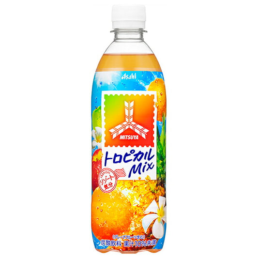 アサヒ飲料 三ツ矢 トロピカルMix 500mlペットボトル×24本入【日本出荷】