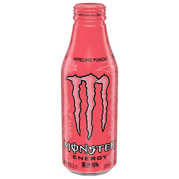Asahi Soft Drinks MONSTER Pipeline Punch 500ml Bottle Can x 24 [Ships from Japan] 