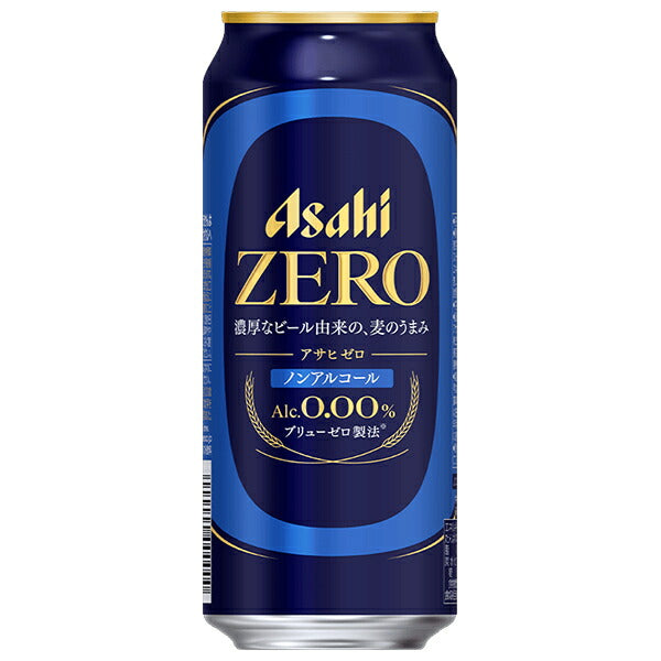 Asahi Zero 500ml can x 24 bottles [shipped in Japan]