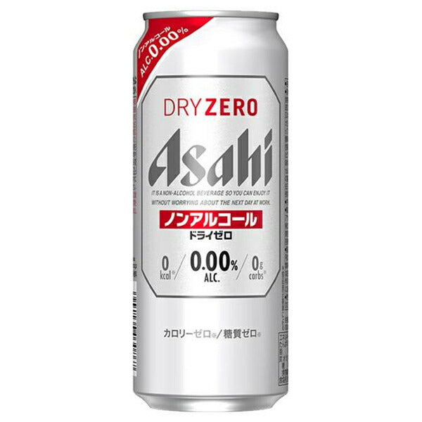 アサヒ飲料 ドライゼロ 500ml缶×24本入【日本出荷】