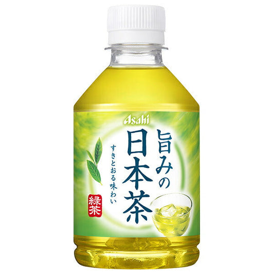 Asahi Beverages Umami Japanese Tea 275ml PET bottles x 24 pieces [Shipped in Japan]