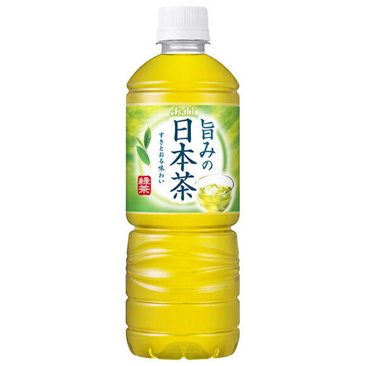 Asahi Beverages Umami Japanese Tea 600ml PET bottles x 24 pieces [Shipped in Japan]