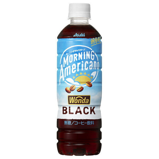 Asahi Beverage WONDA Morning Americano Black 500ml plastic bottle x 24 bottles [shipped in Japan]