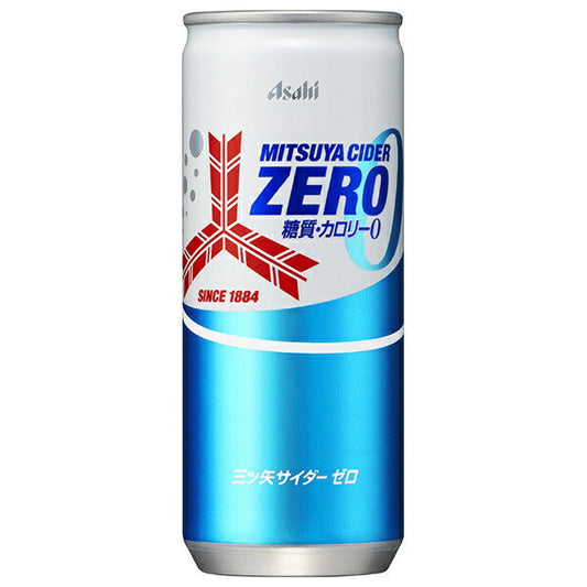 Asahi Mitsuya Cider ZERO 250ml Cans x 20 [Ships from Japan] 