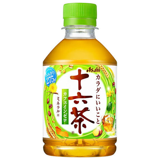 Asahi Beverage Jurokucha 275ml plastic bottle x 24 pieces [shipped in Japan]
