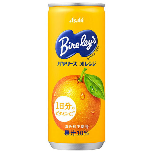 Asahi Beverages Biryalis Orange 245g Can x 30 Cans [Ships from Japan] 