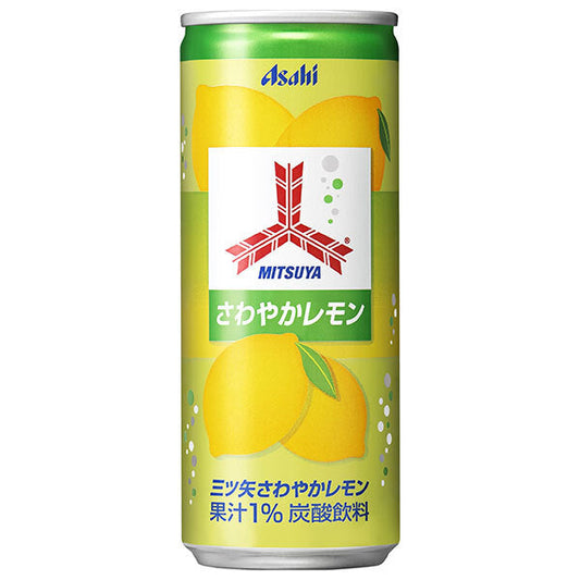 Asahi Mitsuya Refreshing Lemon 250ml Can x 20 [Ships from Japan] 