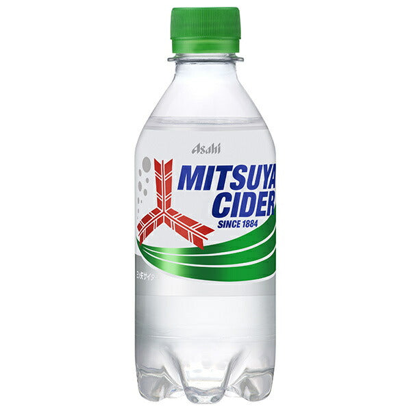 アサヒ飲料 三ツ矢サイダー 300mlPET×24本入【日本出荷】