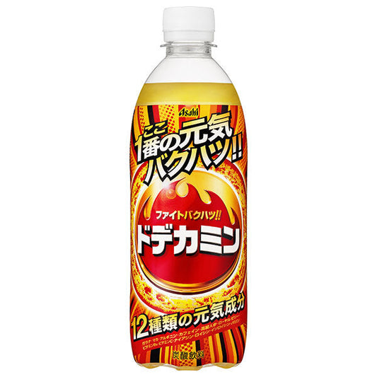 [Best by April 2026 or later] Asahi Soft Drinks Dodekamin 500ml PET Bottle x 24 [Ships from Japan]