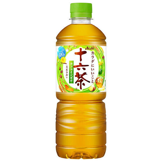 アサヒ飲料 十六茶【自動販売機用】 600mlペットボトル×24本入【日本出荷】