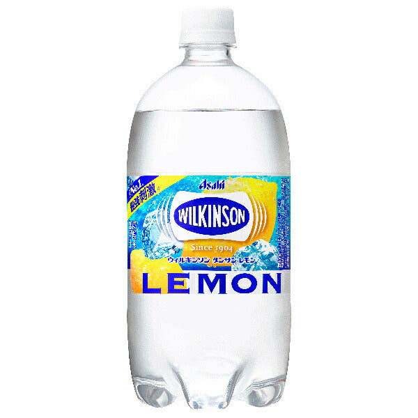 Asahi Wilkinson Tansan Lemon 1L PET Bottle x 12 [Ships from Japan] 