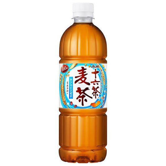 アサヒ飲料 十六茶麦茶 660mlペットボトル×24本入【日本出荷】