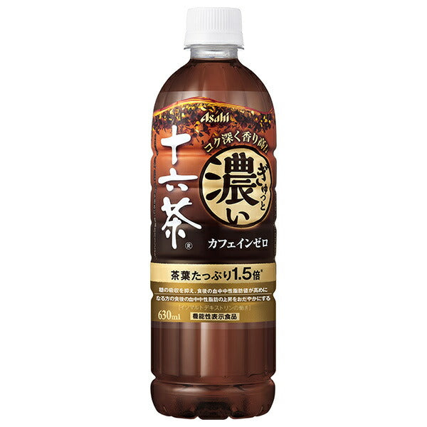 Asahi Beverage Gyutto Koi Jurokucha 630ml plastic bottle x 24 bottles [shipped in Japan]