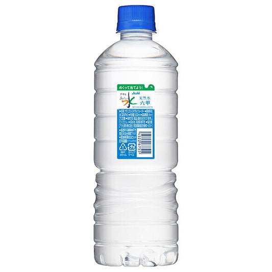 アサヒ飲料 おいしい水 天然水 シンプルecoラベル 600mlペットボトル×24本入【日本出荷】