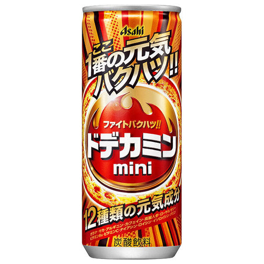 Asahi Soft Drinks Dodekamin Mini 250ml Can x 30 [Ships from Japan] 