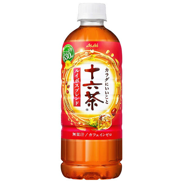 Asahi Beverages Jurokucha Rooibos Blend 630ml PET bottles x 24 bottles [Shipped in Japan]