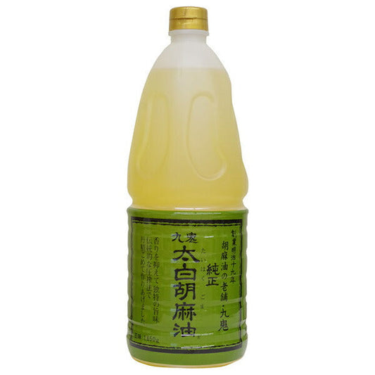 九鬼産業 九鬼 太白純正胡麻油 1650gペットボトル×6本入【日本出荷】