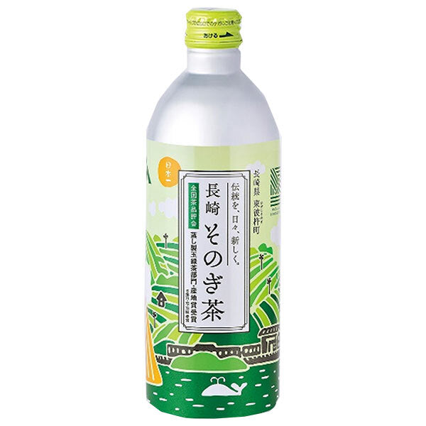 JA Nagasaki Lin Ai Sonogi Tea, 490ml Bottle Can x 24 [Ships from Japan] 