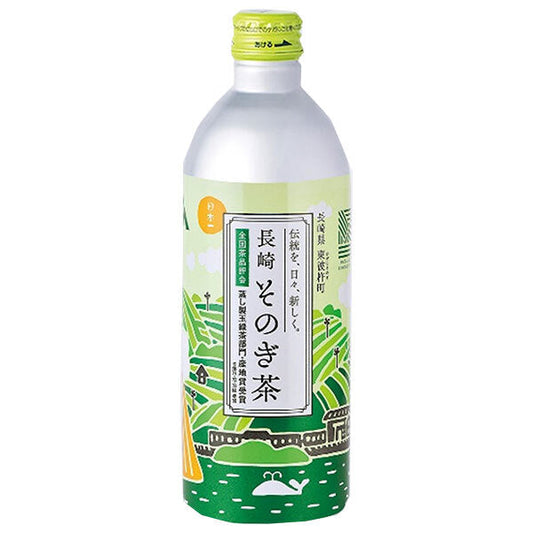 JA Nagasaki Rinai Sonogi Tea 490ml bottle can x 24 pieces [Shipped in Japan]