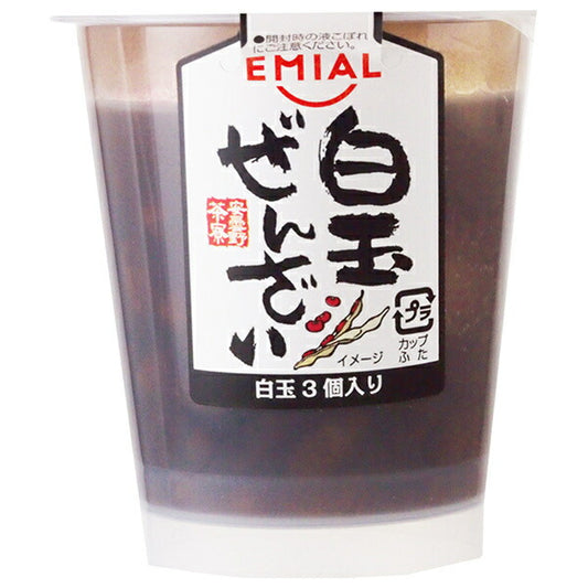 EMIAL Azumino Foods Kobo Azumino Saryo Shiratama Zenzai 140g x 8 pieces [Shipped in Japan]