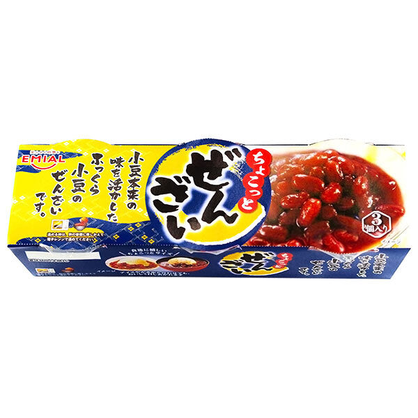 EMIAL Azumino Food Workshop Chokotto Zenzai Triple (75g x 3) x 6 Packs [Ships from Japan] 