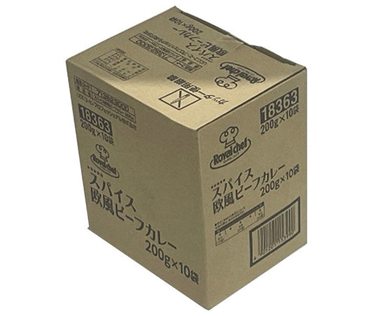 Royal Chef Spice European-Style Beef Curry, 200g x 10 bags [Ships from Japan] 