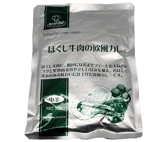 Royal Chef Shredded Beef European-Style Curry 200g x 10 bags [Ships from Japan] 