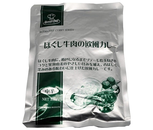 Royal Chef Shredded Beef European-Style Curry 200g x 10 bags [Ships from Japan] 