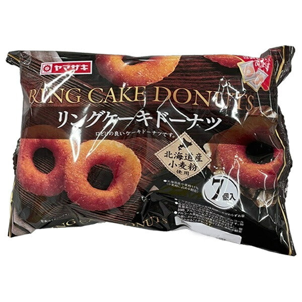 山崎製パン リングケーキドーナツ (北海道産小麦粉使用) 7個入×6個入【日本出荷】