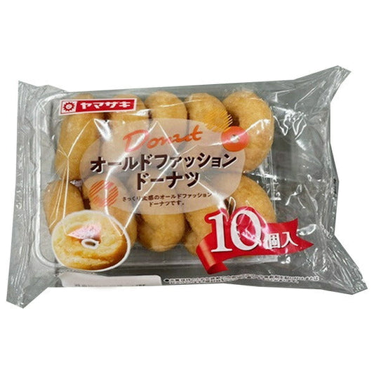 山崎製パン オールドファッションドーナツ 10個入×6個入【日本出荷】