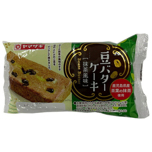 Yamazaki Bread Bean Butter Cake Matcha Flavor x 10 pieces [Shipped in Japan]