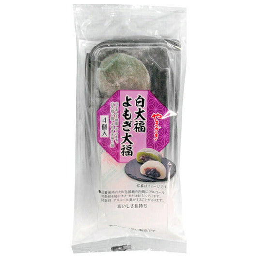 山崎製パン 白大福 よもぎ大福 4個入×6袋入【日本出荷】